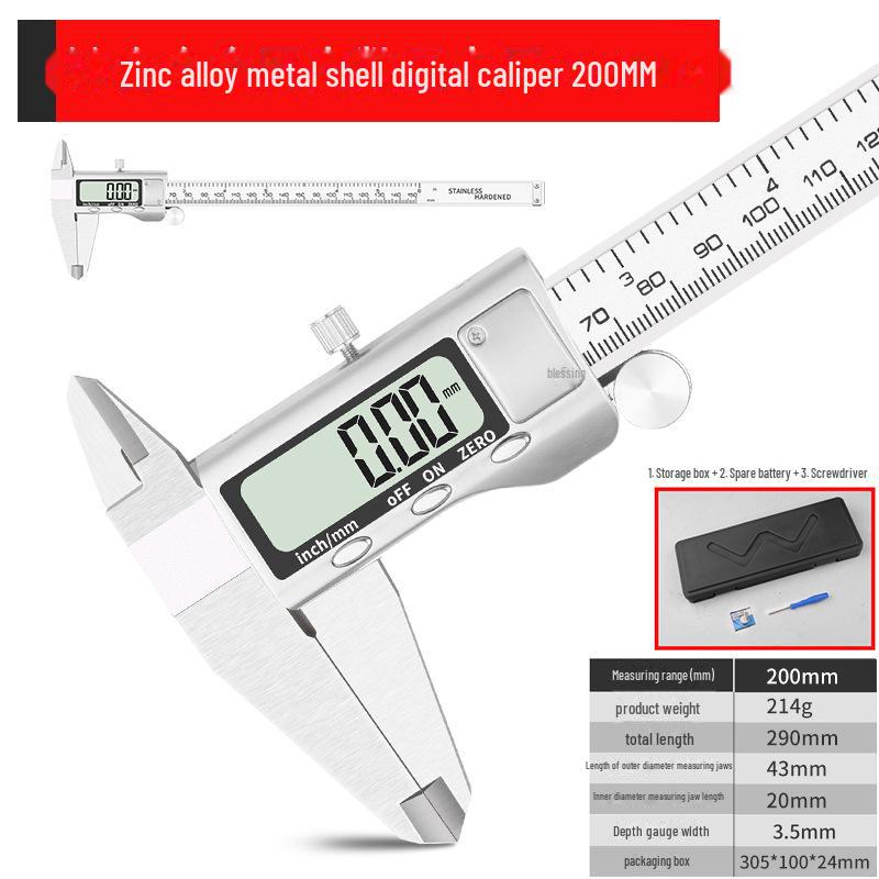 

Цифровой штангенциркуль из нержавеющей стали 300 мм - высокоточный промышленный и бытовой инструмент