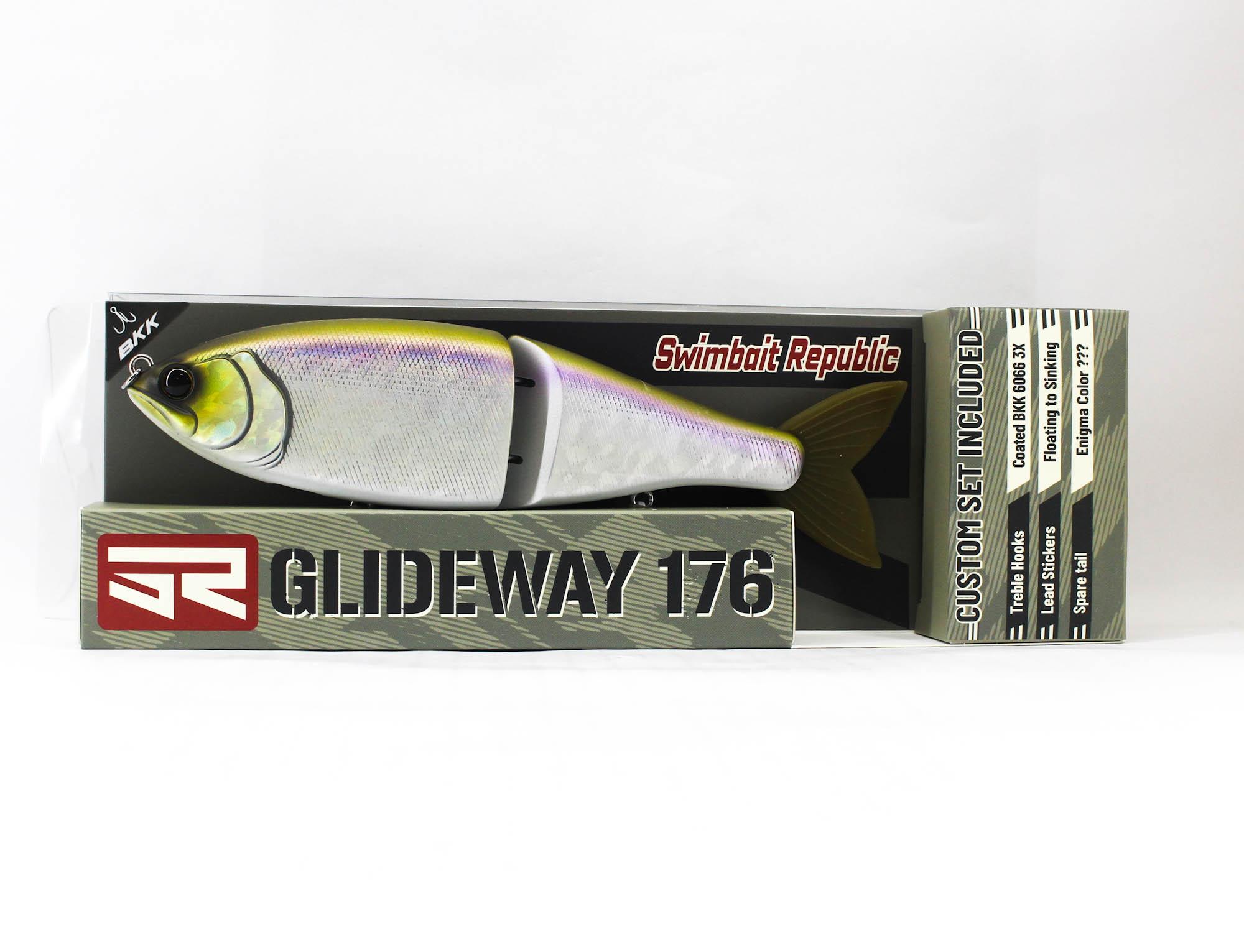 

Глайдвей 176 Свимбейт Плавающая приманка Аврора Шад (3616)