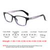 TUREZING Rectangular Reading Glasses Women Men High Quality HD Anti-Reflective Lenses Computer Diopter Prescription Eyeglasses