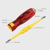 Insulated Screwdriver Voltage Test Pen Voltage Detectors Electroprobe Home Electricity Tool Circuit Tester with Handle