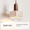 Yellow Travertine Wabi-Sabi Ceiling Light for Entryway or Balcony