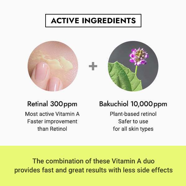 BY WISHTREND Vitamin A-mazing Bakuchiol Night Cream 30ml, 10ml