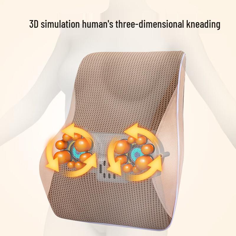 Mingrentang Electric Neck & Lumbar Massage Cushion
