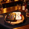 Tragbarer Würfel-Karten-Kartenwürfelwürfler Mechanischer Klicker Spielzeug Familienabend Casino-Themenparty Brettspiel