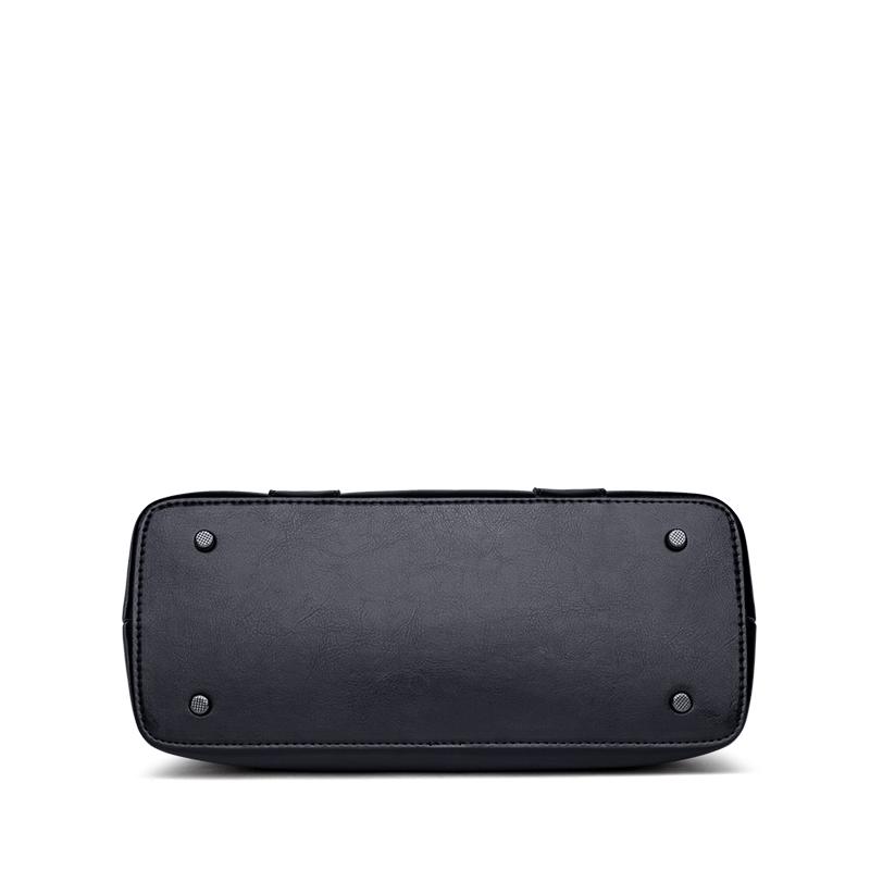 Genuine leather shoulder bags for ladies test pattern light color women's roomy commuting handbags