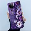 For Vivo V40 Case Vivo V40 Pro V40e Phone Case Vivo iQOO Z9S 5G Fashion Simplicity Flower Shockproof Shell Protection Back Cover
