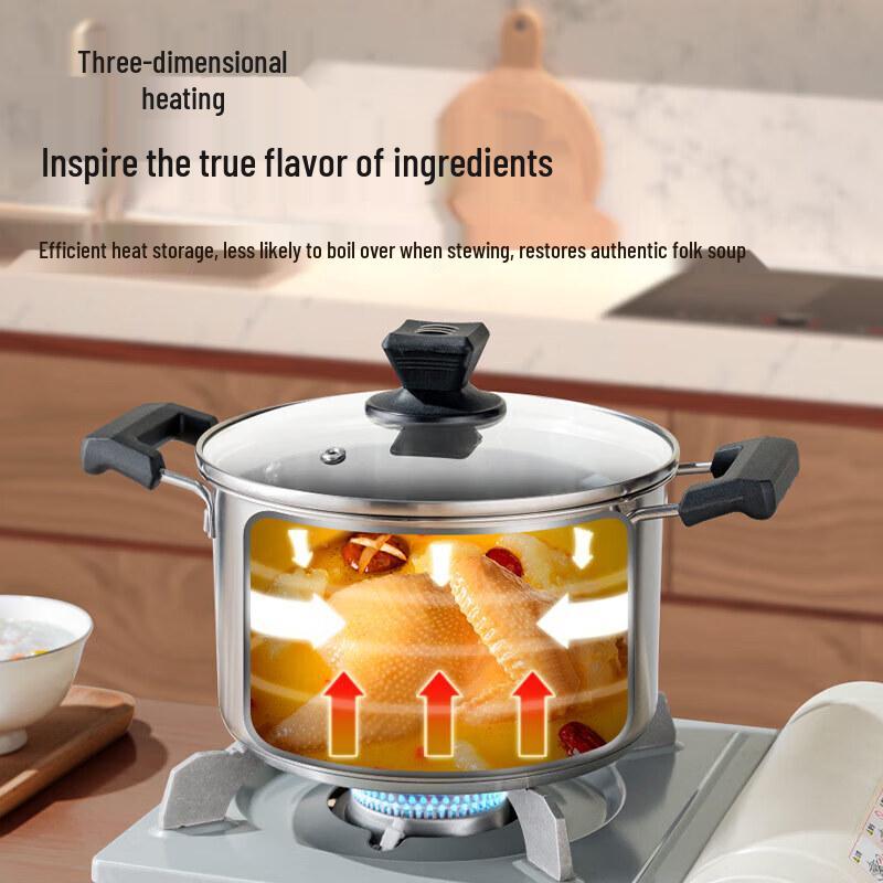 Debao Phoebe 304 Stainless Steel Soup Pot