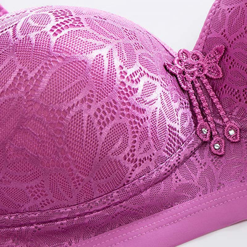 Velká velikost Tenká část Bez ocelového kroužku Pohodlné Prodyšné Nastavitelné spodní prádlo Velká prsa Ukázat Malá Side Kolekce Sbíraná podprsenka