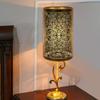 Metal Lamp Shades Hollow Carved Lampshade Iron Lamp Cover Modern Style Decorative Lamp Shade for Table Chandelier Wall Lamp, Flower Carved