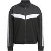 Ultimate365 Twistknit Jacket Golf Comfortable Color Block Long Sleeve Retro Sports Stand Collar Jacket Women Jacket Black IM5584