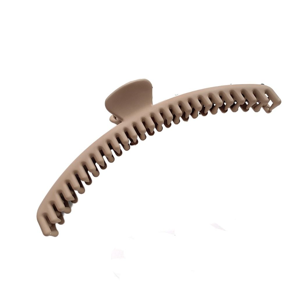Large Matte Claw Clip Solid Color Geometric hair claw Simple Thin Shark Clip  Bath