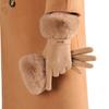 Warm Gloves Women Autumn and Winter German Velvet Windproof and Cold-proof Touch Screen Riding Driving Velvet Thickened Outdoor Sports