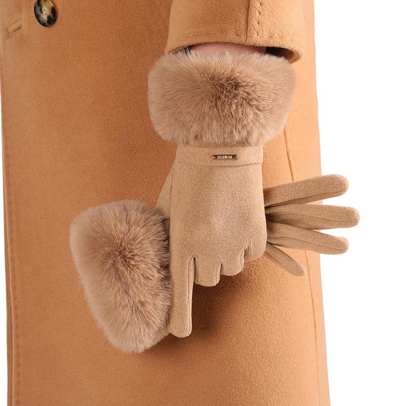 Теплые перчатки для женщин на осень и зиму