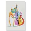 Cute Frog Graffiti Art Canvas Paintings Abstract Animals Posters and Prints on Canvas Wall Art Picture for Living Room Decor