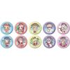 TV Anime "Princesses Orchestra" 03 Christmas Ver. [Graph Art Illustration] Can Badge Complete Set - 10 Pieces Per Box - 57mm Size