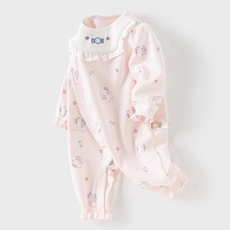 DavidBella Hello Kitty Baby Girl Antibacterial Bodysuit 73