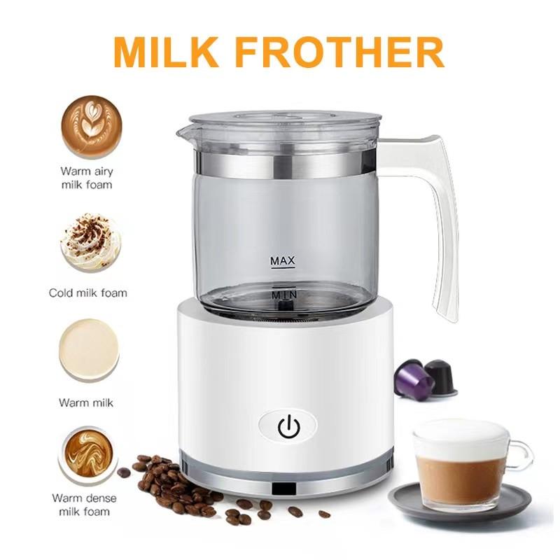 Household Large Capacity Electric Milk Foam Maker Almond Milk Automatic Milk Frother Machine Milk Heater
