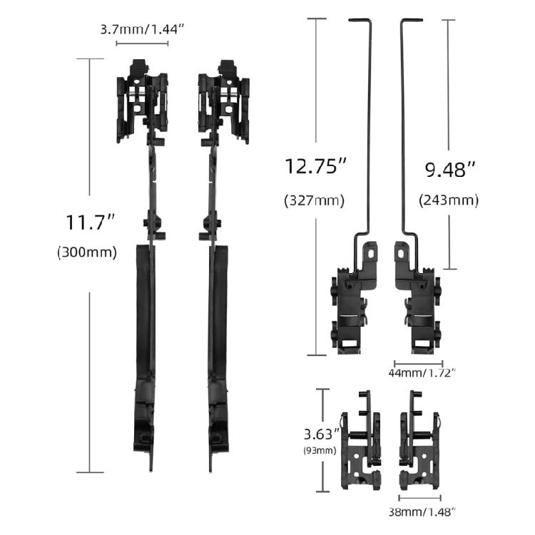 Sunroof Track Assembly for F150 F350 F450 Navigator unroof Repair Kit