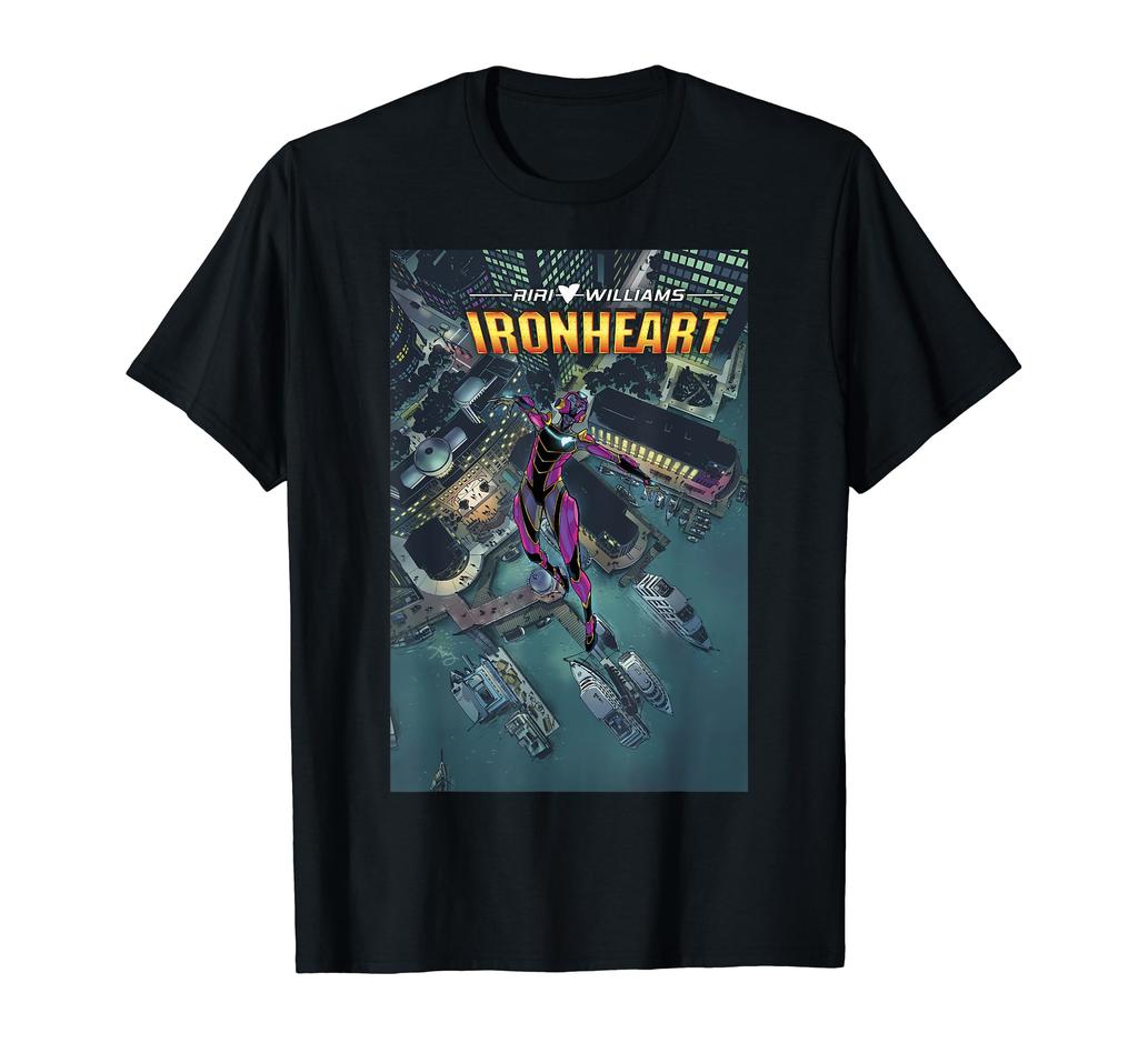 Marvel Comixology Ironheart #3 Comic Book Cover T-Shirt