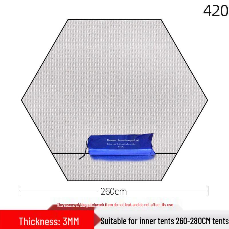Hexagonal Portable Camping Mat 2.6M Diameter