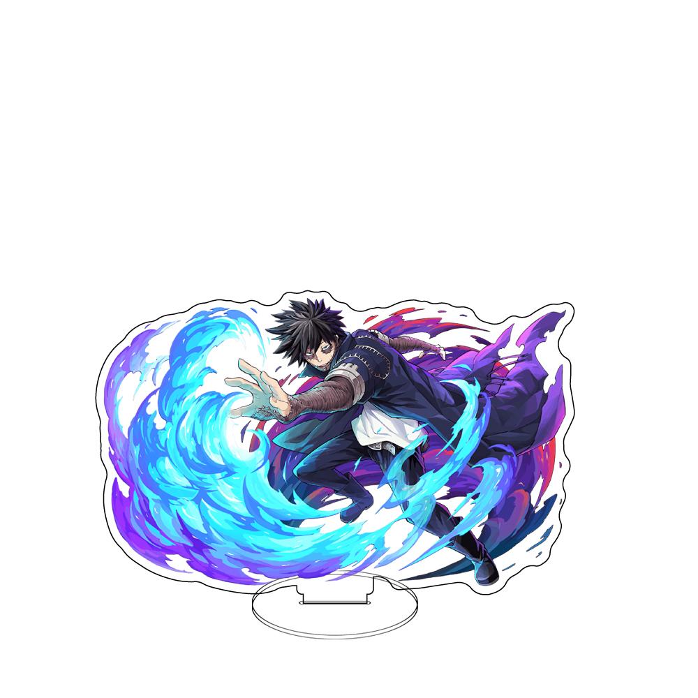 Anime My Hero Academia Sitzende Pose Acryl-Aufsteller Charakter-Bank-Serie Display-Figur, Schreibtisch-Sammlerstück Geschenk für Fans