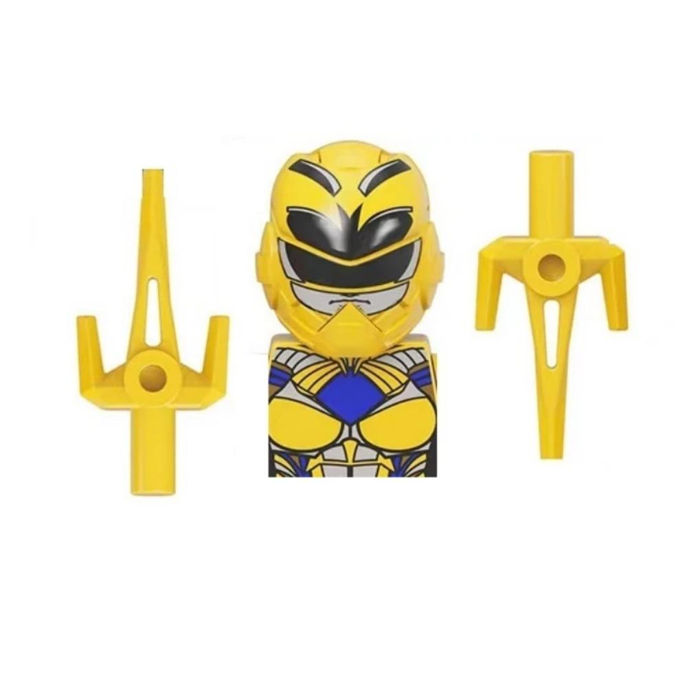 

Серия фильмов Mini Force Моторизованные строительные блоки Желто-зеленые солдаты Красный воин Могучие рейнджеры Фигурки Игрушки Детские подарки