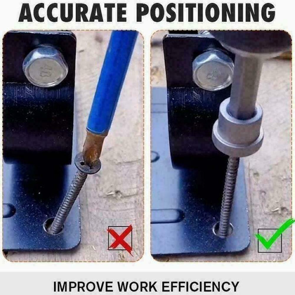 Magnetic Ring Positioning Screwdriver Bits for Easy Screw Installation