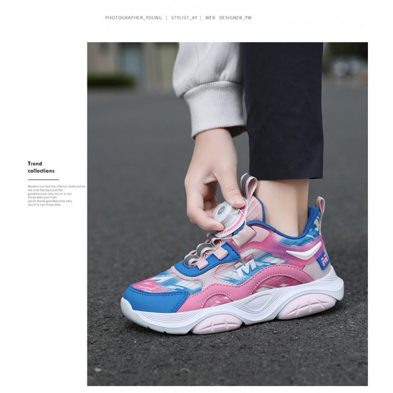 Girls '2026 New Internet Celebrity Hit Children's Running Sneakers Girls' Skipping Shoes Soft-soled Dad