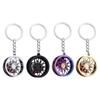 Car Wheel Keychain for Drivers, Rotating Brake Disc Metal Key Ring with Backpack Charm and Auto Culture Style Accessory