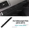 Carbon Fiber Style Interior Sticker for VW Volkswagen Polo MK5 6R 6C 2010-2017 Passenger Side Strip