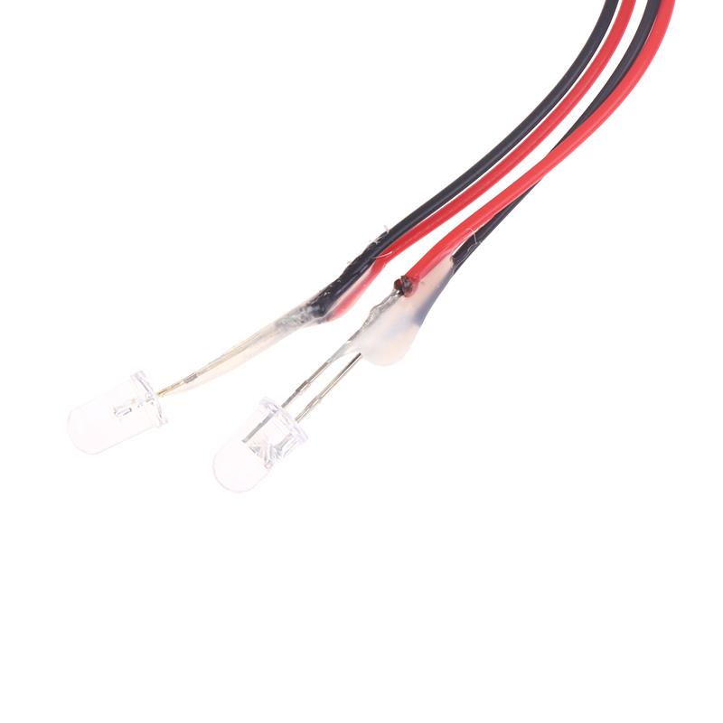3-12V Strobe Flashing Module Red Blue 2-Color Led Light Fast Flashing Warning Light Flashing Module For Rc Car Model Spare Parts