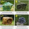 QIASHENG Outdoor Waterproof Stone Garden Speaker CN plug (adapter included) (CN version)