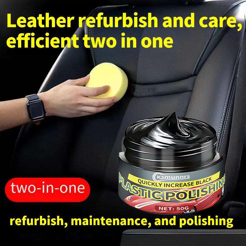 Car Interior Repair Wax All-round Leather and Plastic Care Wax, Dashboard, Seat, Central Control Maintenance and Repair Paste