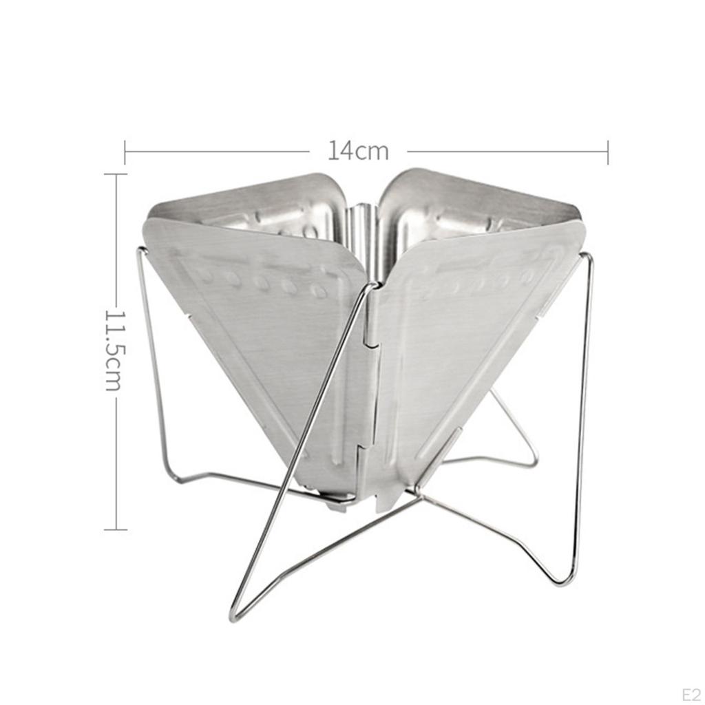 Coffee Dripper Cone Filter Stainless Steel Home Office Use for Maker