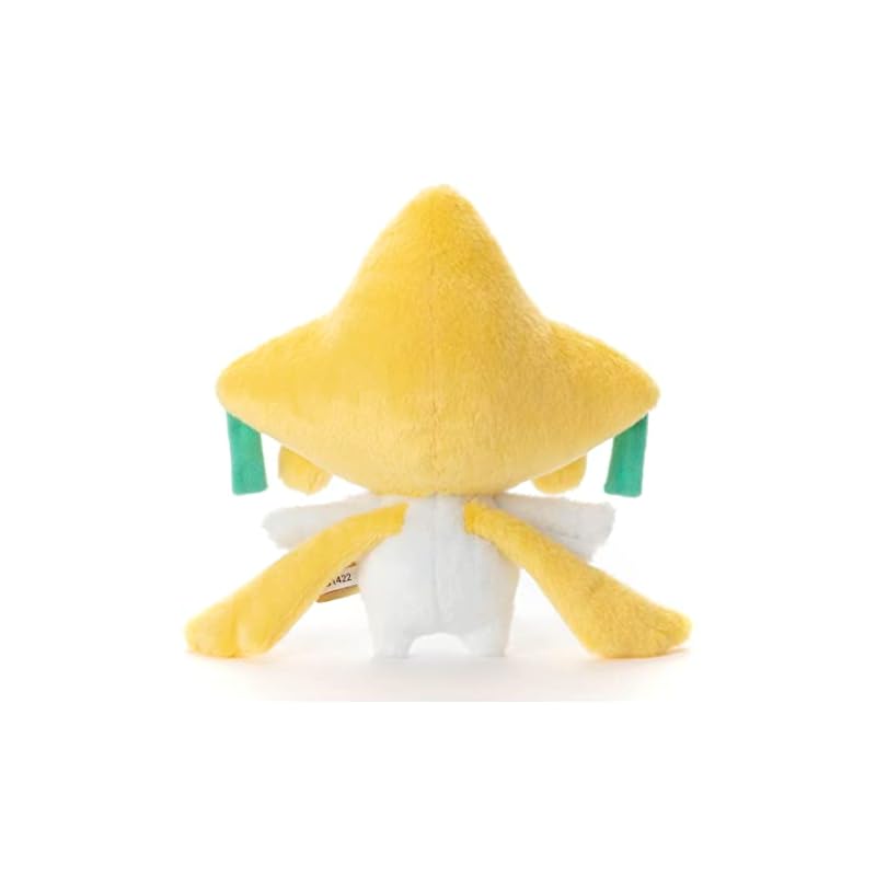 Takara Tomy Arts Pokémon I Choose You! Plush Toy Jirachi, Approximately 23cm Tall