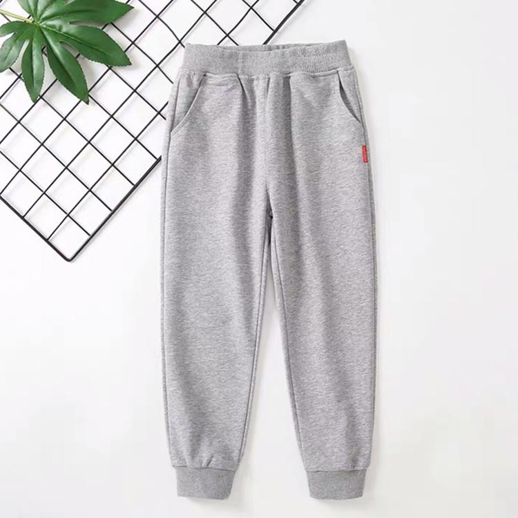 Kids' Cotton Casual Pants for Fall/Winter 2025 - New Sports Sweatpants for Small, Medium, and Large Children