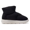 MLB Chunky Classic A Fleece Bouncer Warm Waterproof Fashion Versatile Comfortable Short Snow Boots Women Boots Black 3AWBBPB36-50BKS