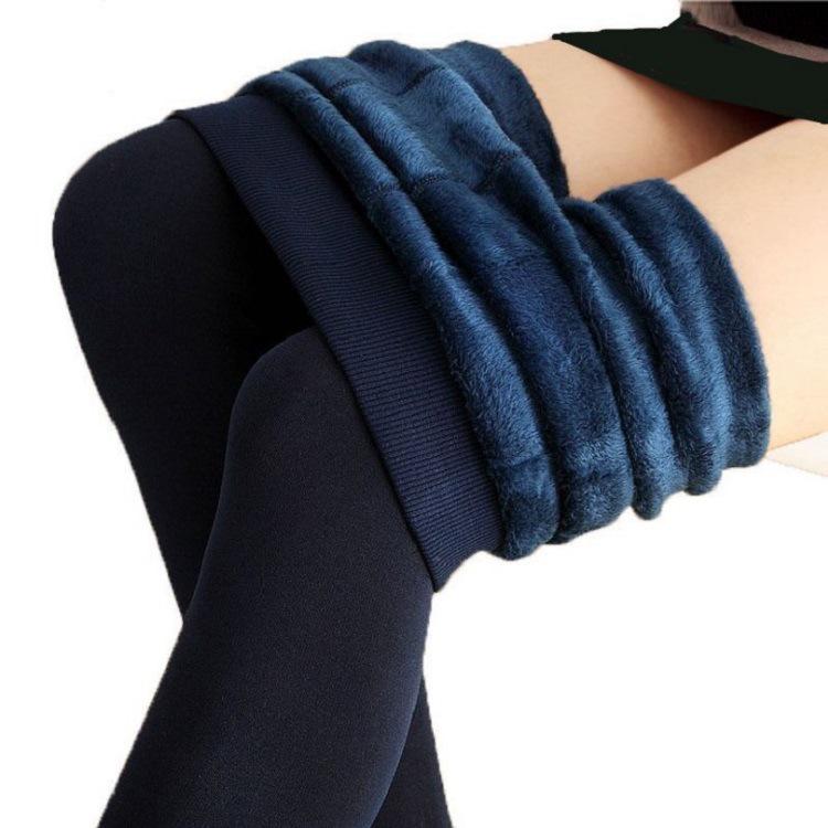 2025 Women's High Waist Plus Velvet Bootcut Pants - Seamless, No Pilling, Winter Thickened Base Layer for Warmth