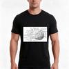 Labeled Brain Tshirt Summer Casual Cotton Tee Oversized Streetwear Tops Vintage Graphic Print Loose Fit Short Sleeve