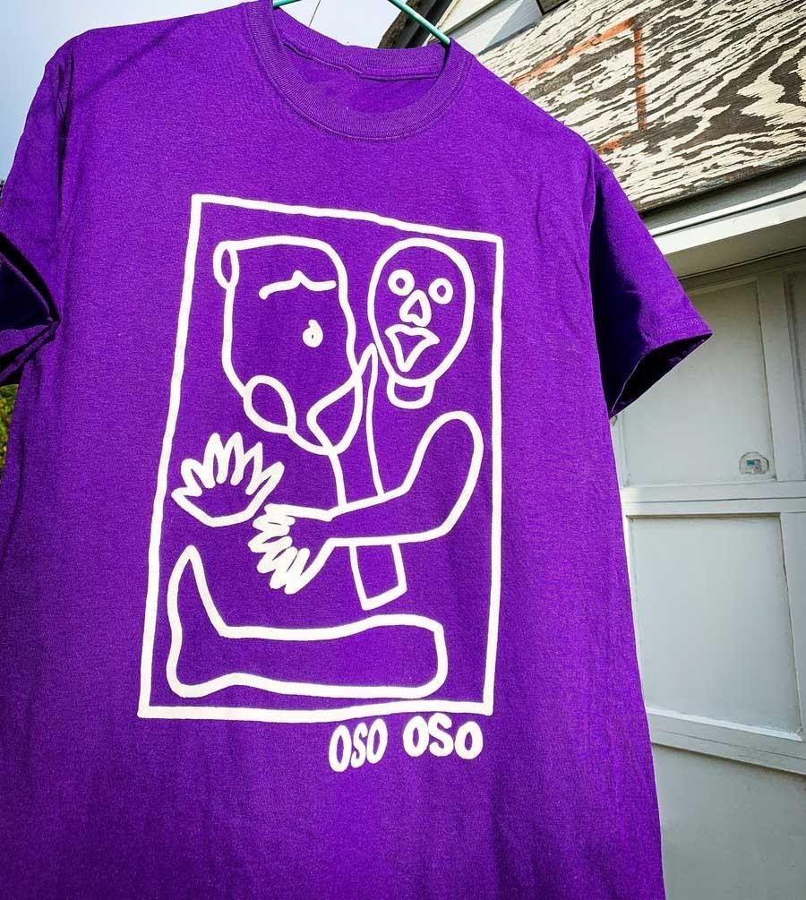 Oso Oso Band Funny Hug Purple Shirt Classic Unisex S-5XL 1V0740 L