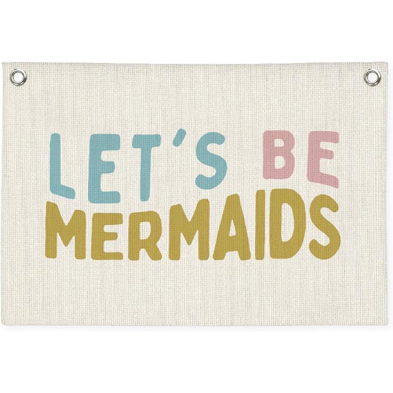 DDYGZYW Boho Floral Nursery Wall Art,Girls Room Decor,Wildflower Nursery Decor Linen Banner Print,You'll Never Know Dear How Much I Love You Wall