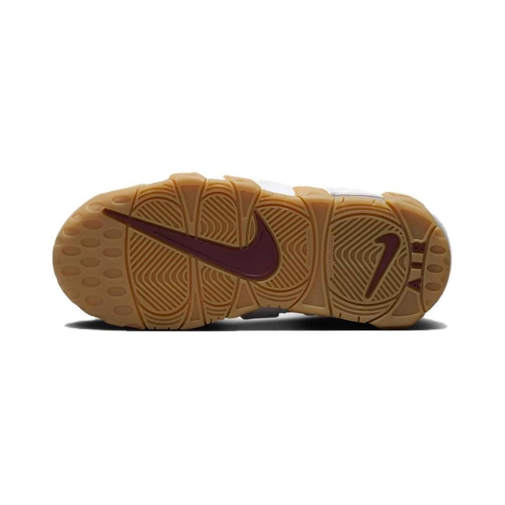 Nike Air More Uptempo (Ps) Versatile Casual Easy Comfortable Shock Absorbing Durable Low Top Kids Basketball Shoes Kids sneaker White Red FJ2847-100