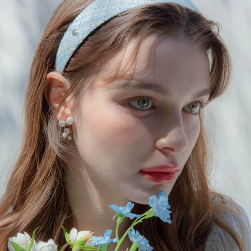 Jean Paul Clarisse Claire Tweed Hairband JP-22-059HB