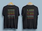 My In Rainbows T-Shirt Concept Radiohead Inspired Tee Unisex S