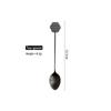 1pc Stainless Steel Stirring Spoon Fork Coffee Cake Dessert Tea Ice Cream Creative Teaspoon Spoon Kitchen Tableware