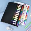 Multi-layer A4 Partition Folder with 12 Pockets Accordion Bag for School and Office Use