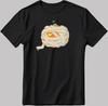 Happy Halloween Pumpkin and Mummy Short Sleeve White-Black Men's / Women's T Shirt H607