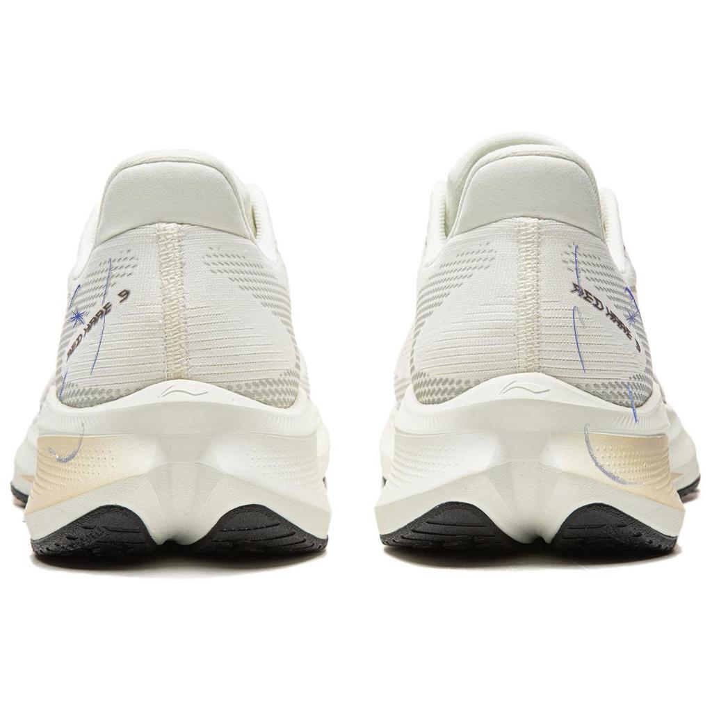 Li Ning Red Hare 9 Dämpfung Abriebfest Rutschfest Niedrig geschnitten Laufschuhe Herren Silber ARPW003-8(Team949-)