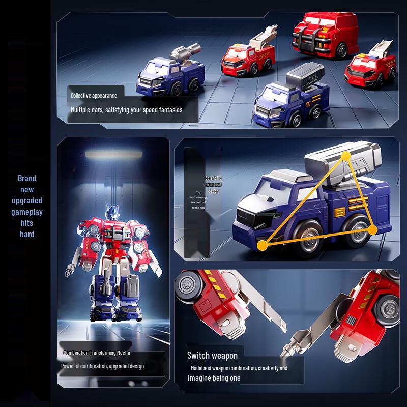 Magnetic Robot Transformer Toy