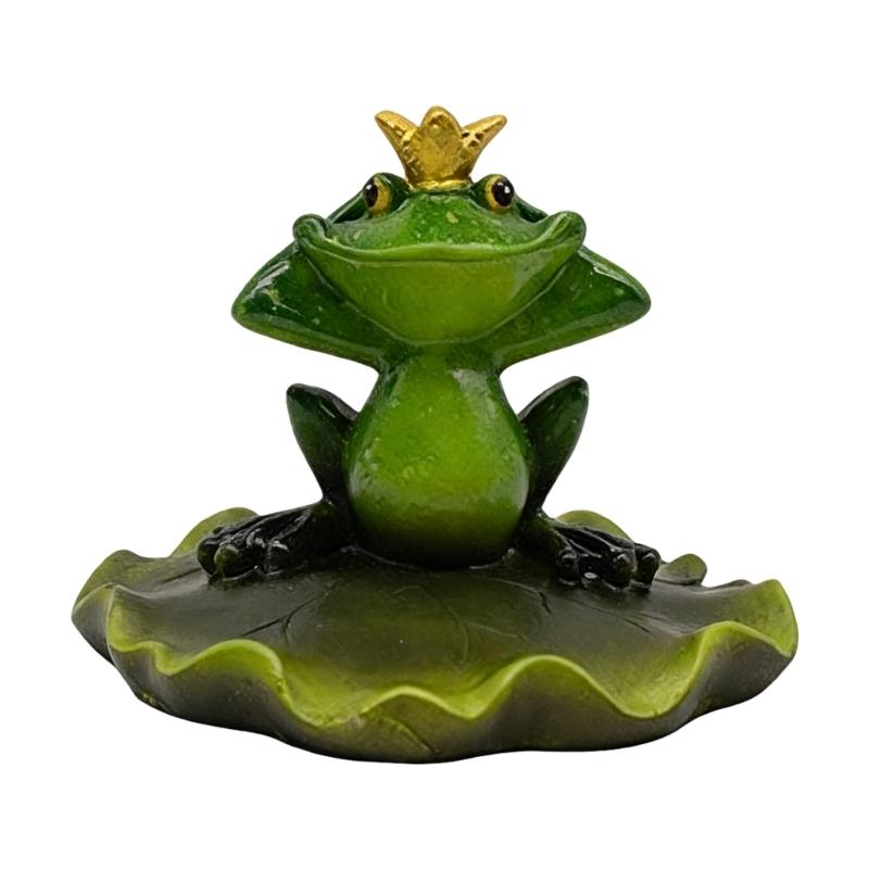 Ручная работа Смола Плавающие Лягушки Скульптура Пруд Вода Плавающие Лягушки Фигурка Пруд Украшение Подарок Коллекционный Декоративный